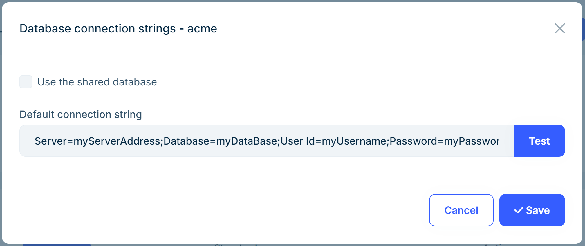 saas-tenant-page-connectionstring